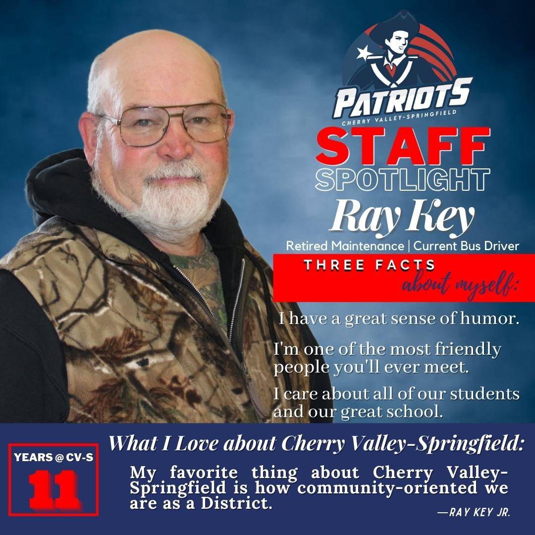 Staff Spotlight: Ray Key