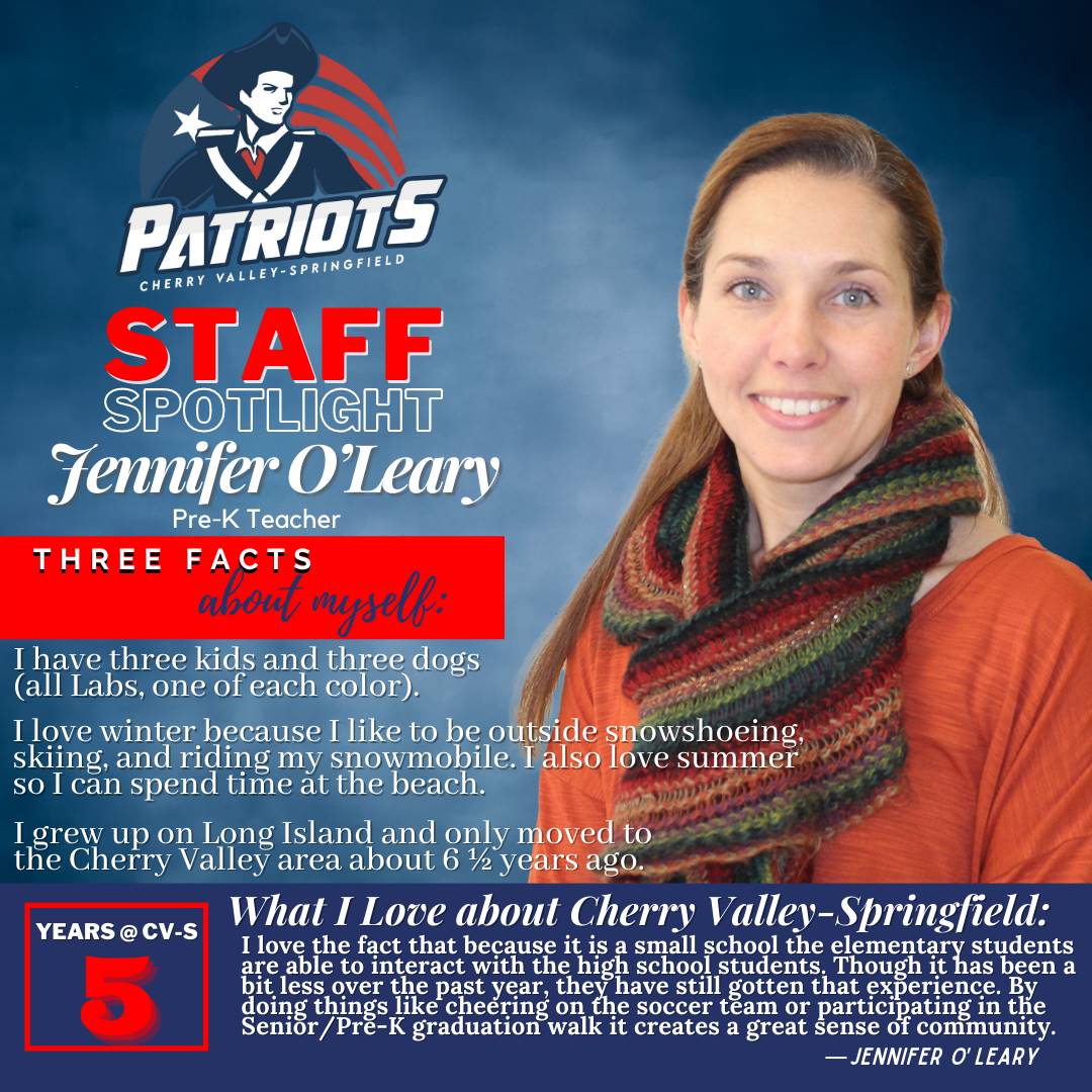 Staff Spotlight: Jennifer O&#39;Leary