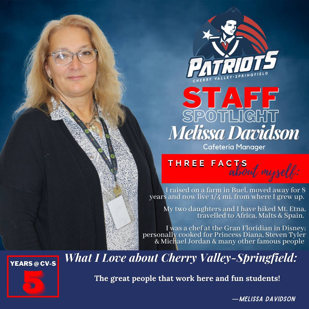 Staff Spotlight: Melissa Davidson