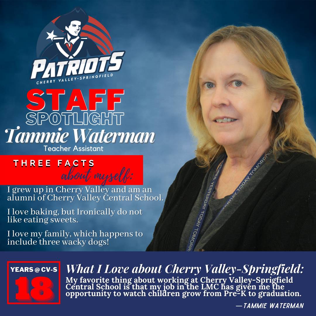 Staff Spotlight: Tammie Waterman