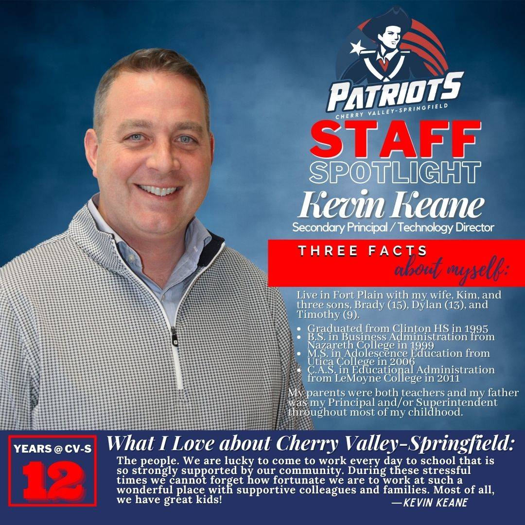 Staff Spotlight: Kevin Keane