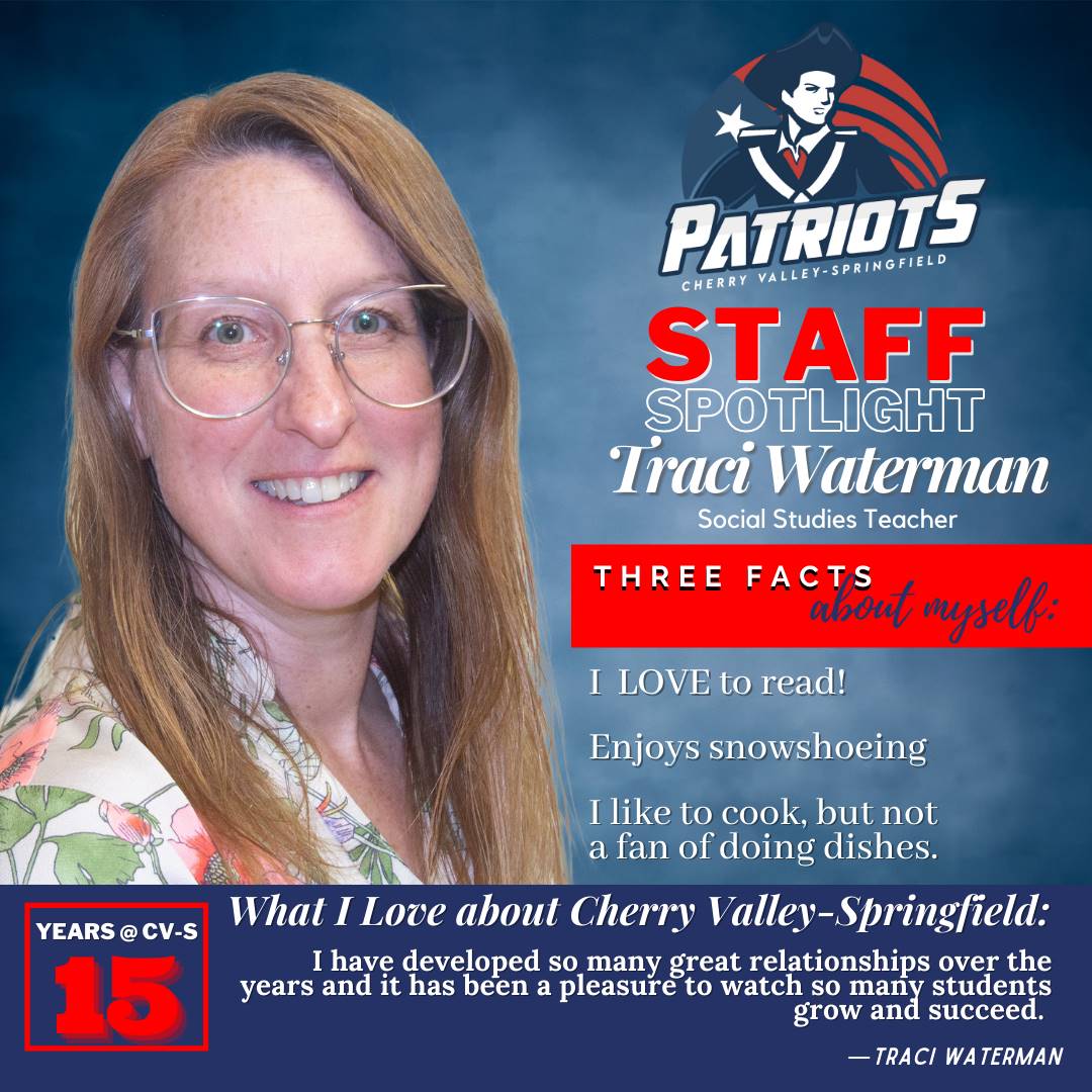Staff Spotlight: Traci Waterman