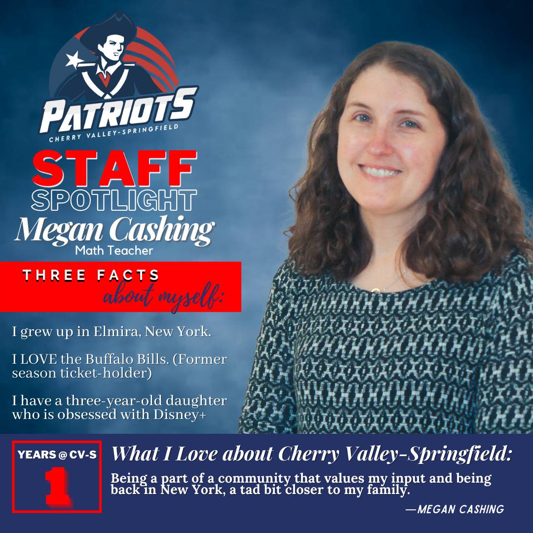 Staff Spotlight: Megan Cashing
