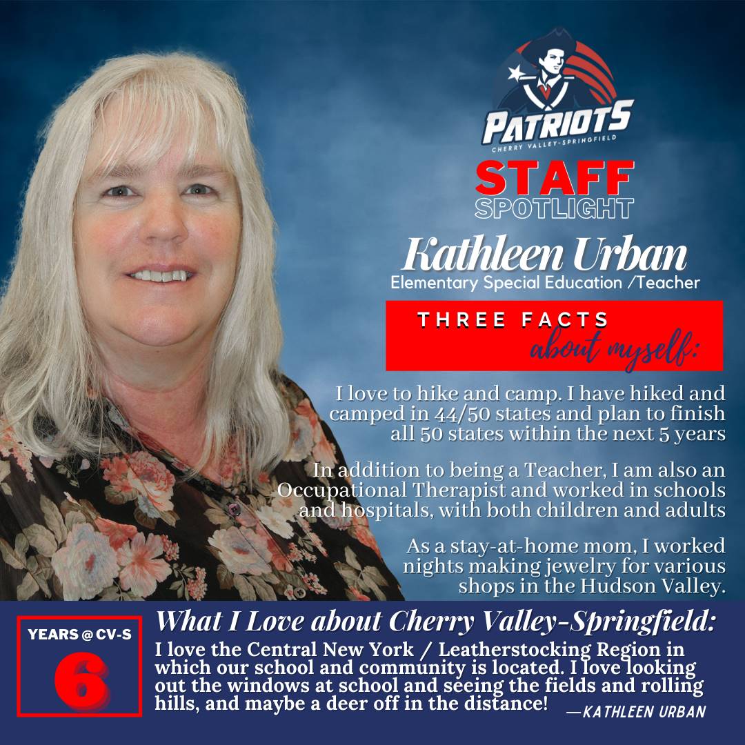 Staff Spotlight: Kathleen Urban