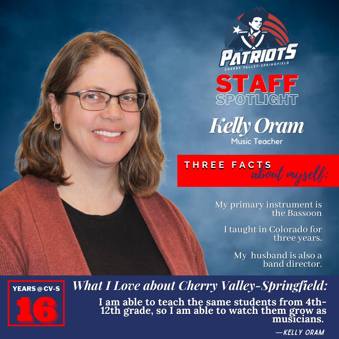 Staff Spotlight: Kelly Oram
