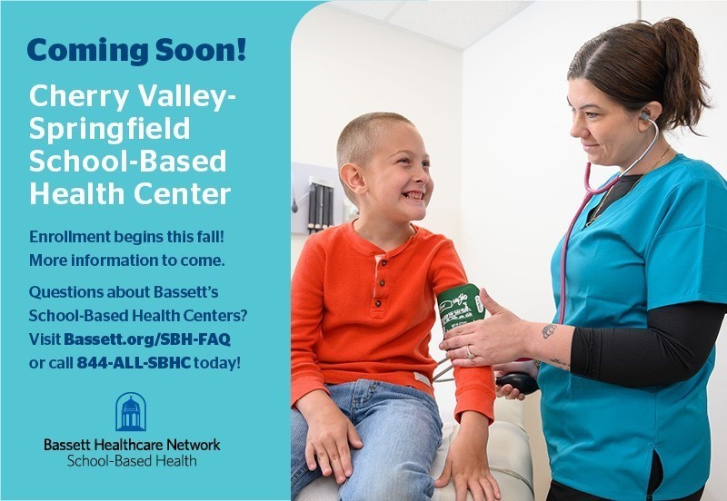 School Based Health Announcement