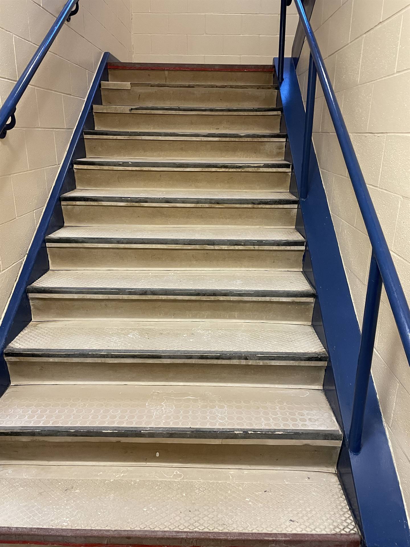 Middle School Stairs - across from District Office